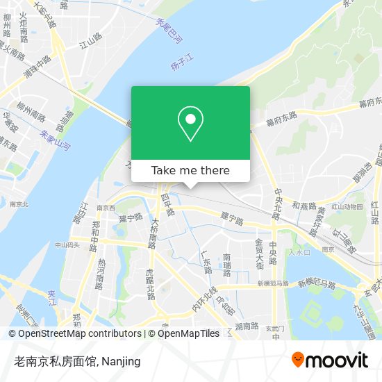 老南京私房面馆 map