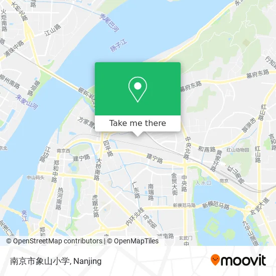南京市象山小学 map