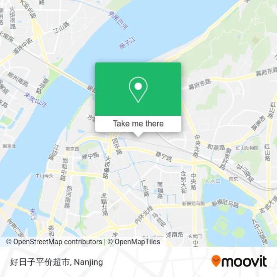 好日子平价超市 map