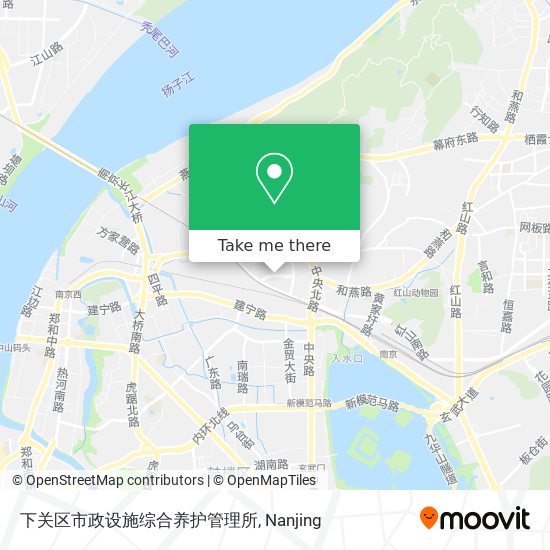 下关区市政设施综合养护管理所 map