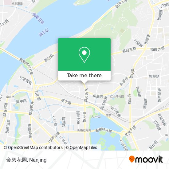 金碧花园 map