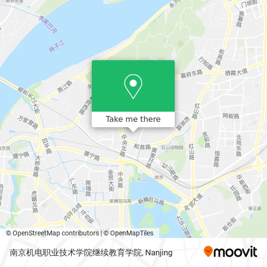 南京机电职业技术学院继续教育学院 map