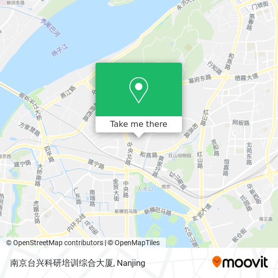南京台兴科研培训综合大厦 map