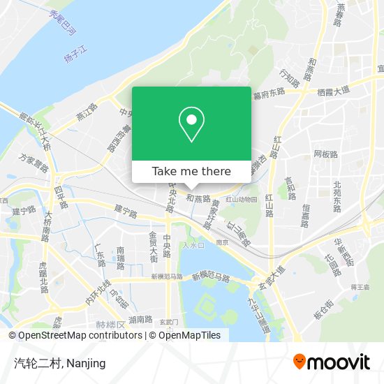 汽轮二村 map