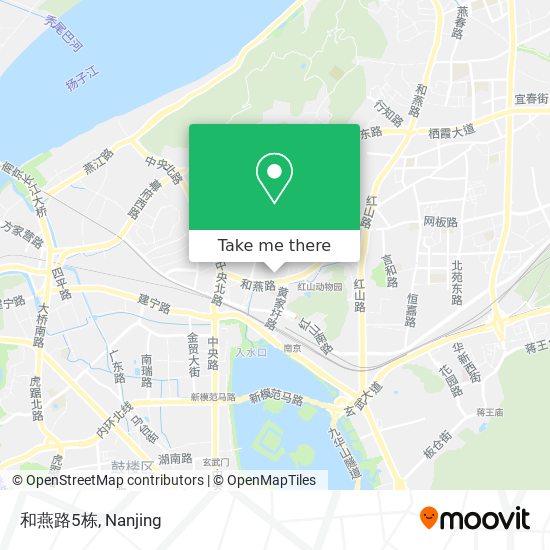和燕路5栋 map