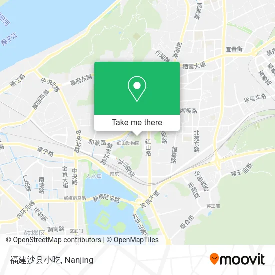 福建沙县小吃 map