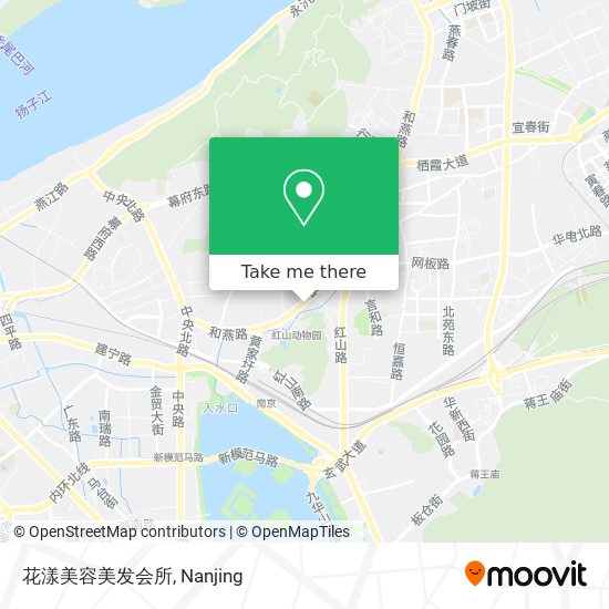 花漾美容美发会所 map