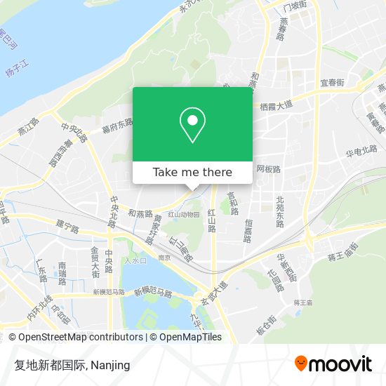 复地新都国际 map