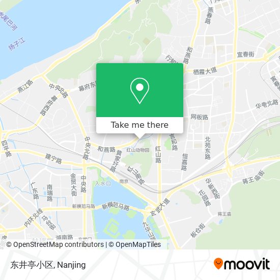 东井亭小区 map