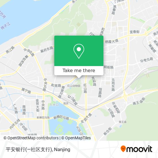 平安银行(—社区支行) map