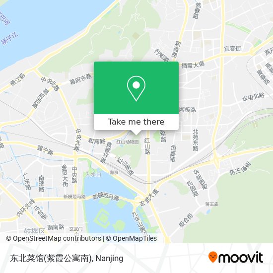 东北菜馆(紫霞公寓南) map