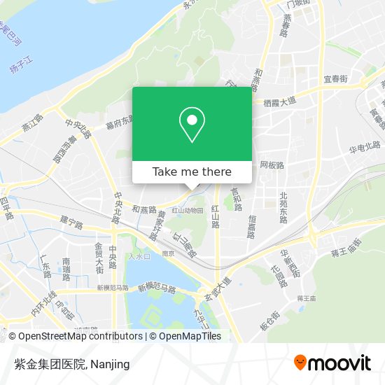紫金集团医院 map