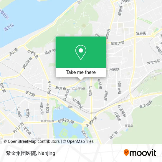 紫金集团医院 map