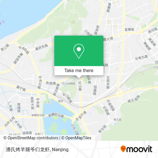 潘氏烤羊腿爷们龙虾 map