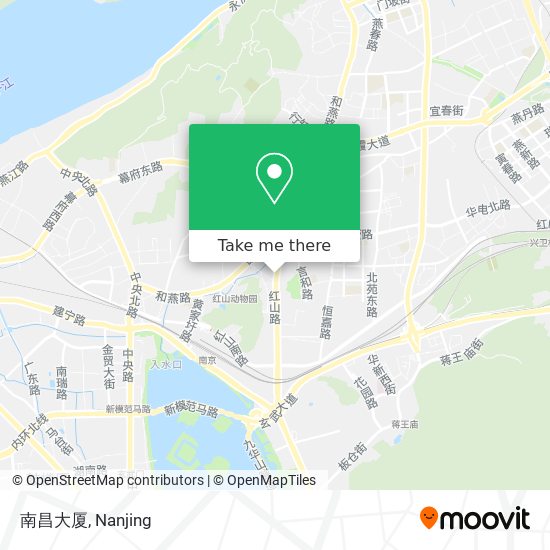 南昌大厦 map