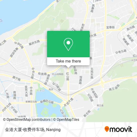 金港大厦-收费停车场 map