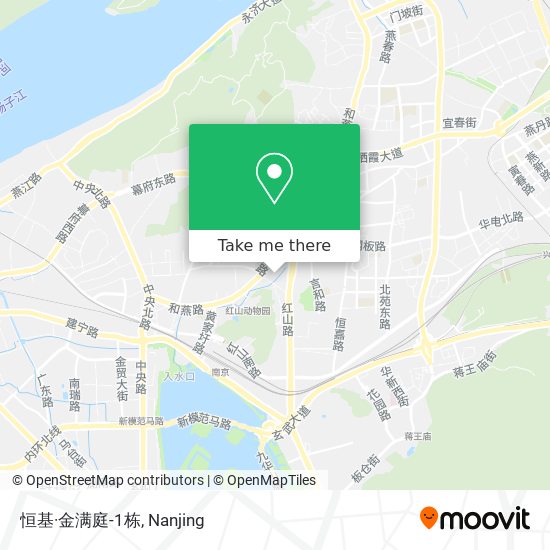 恒基·金满庭-1栋 map