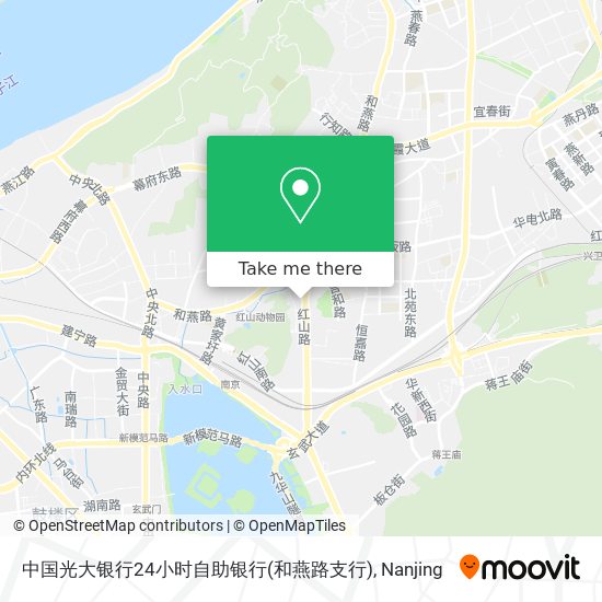 中国光大银行24小时自助银行(和燕路支行) map