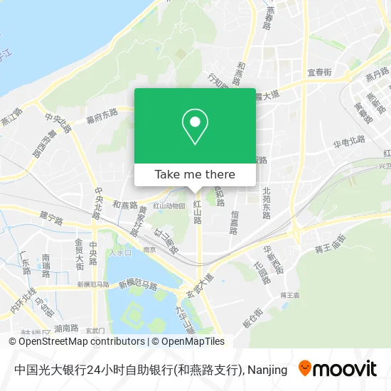中国光大银行24小时自助银行(和燕路支行) map