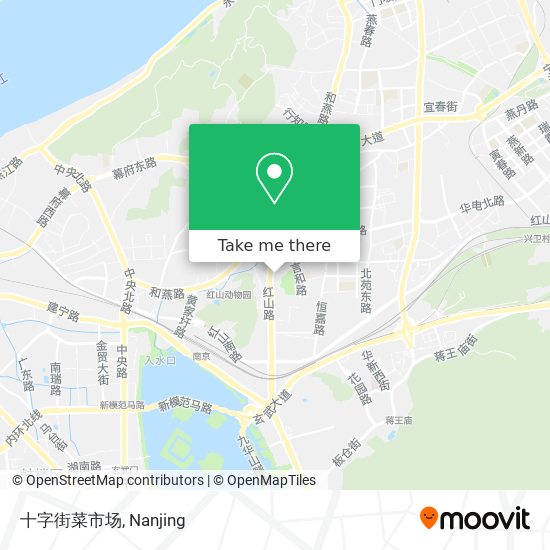 十字街菜市场 map