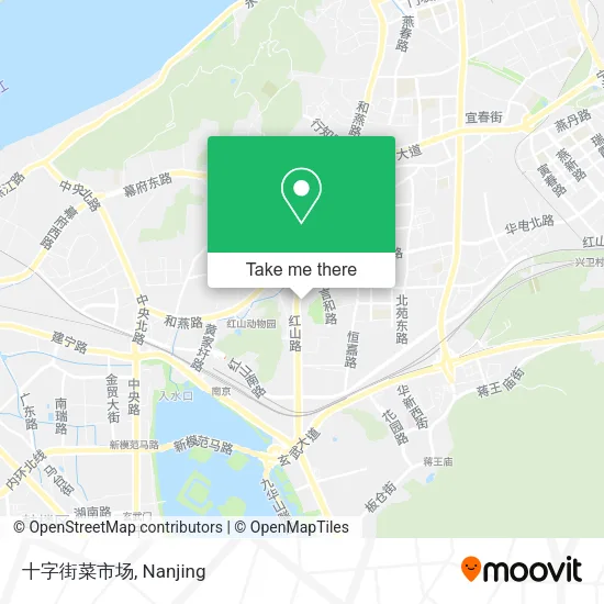 十字街菜市场 map