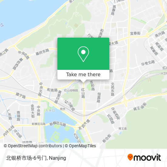 北银桥市场-6号门 map