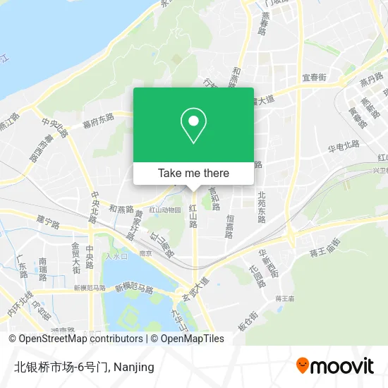 北银桥市场-6号门 map