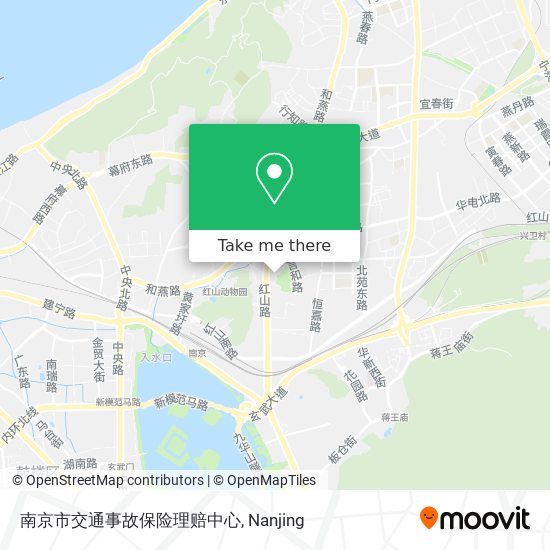 南京市交通事故保险理赔中心 map