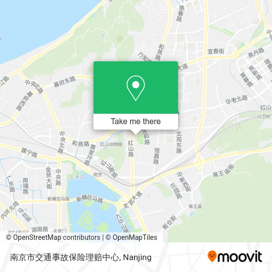 南京市交通事故保险理赔中心 map