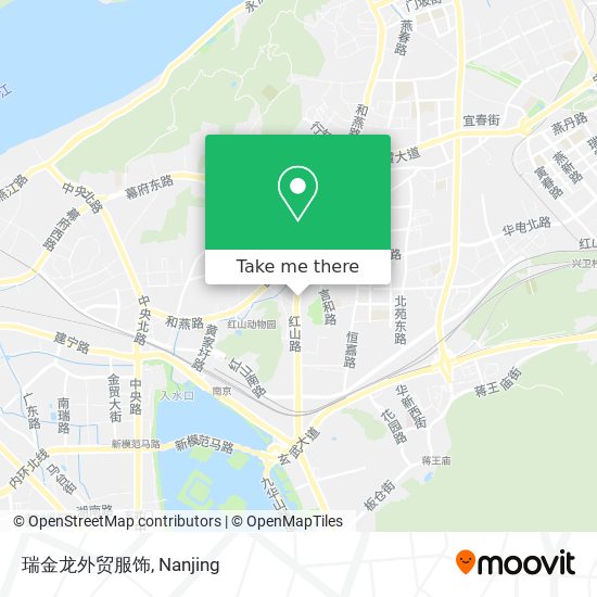 瑞金龙外贸服饰 map