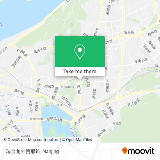 瑞金龙外贸服饰 map