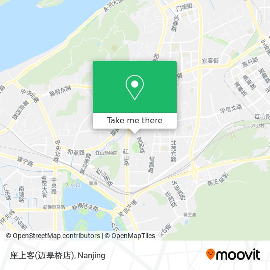 座上客(迈皋桥店) map
