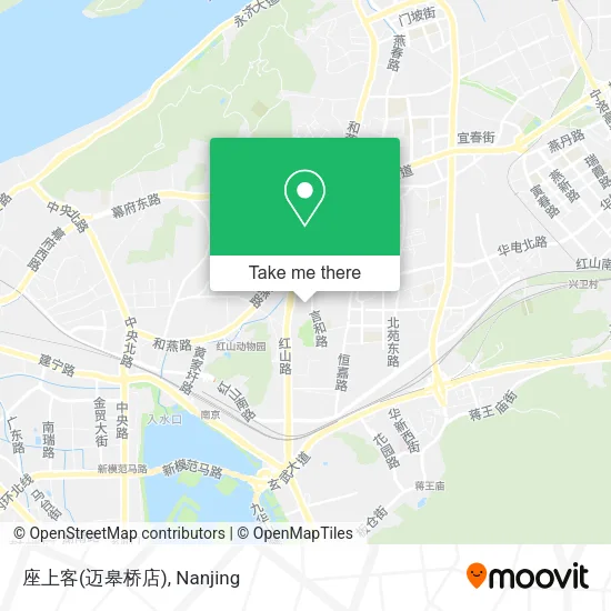 座上客(迈皋桥店) map