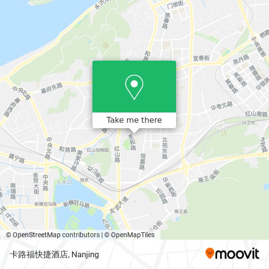 卡路福快捷酒店 map