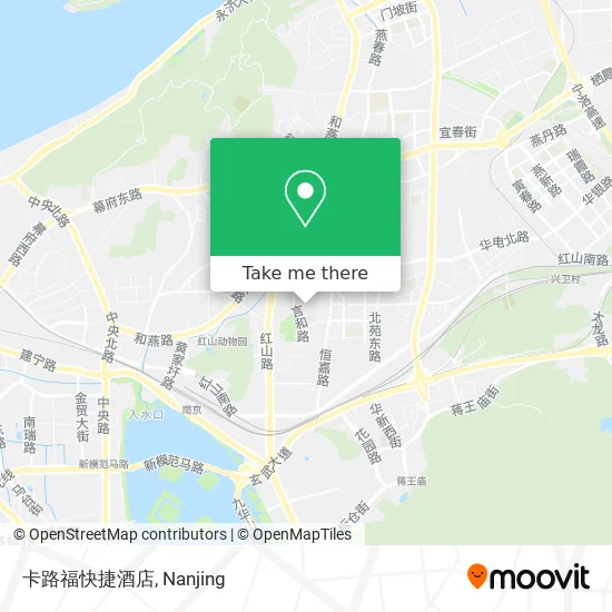 卡路福快捷酒店 map