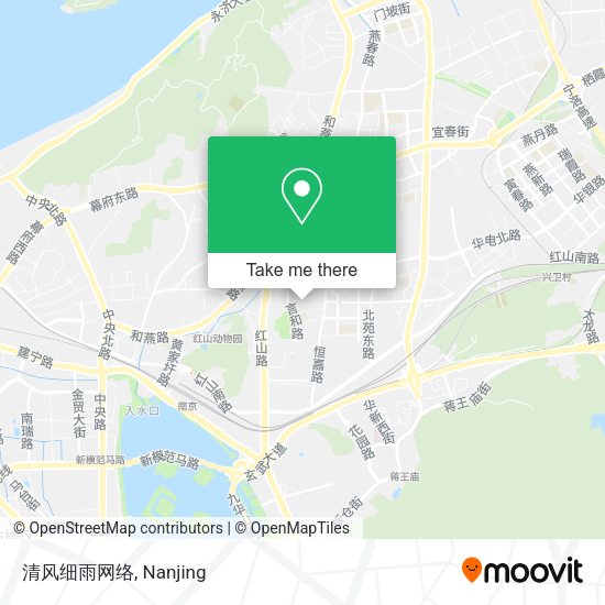 清风细雨网络 map