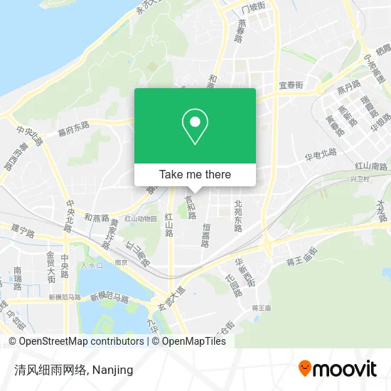 清风细雨网络 map
