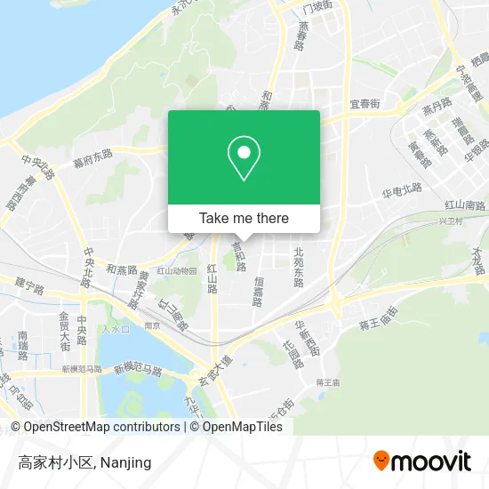 高家村小区 map