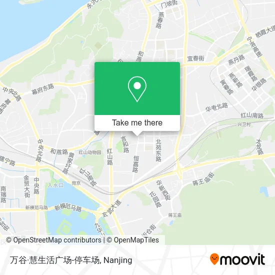 万谷·慧生活广场-停车场 map