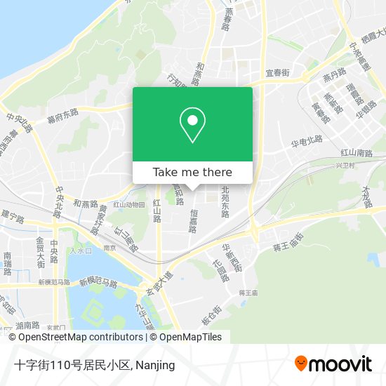 十字街110号居民小区 map