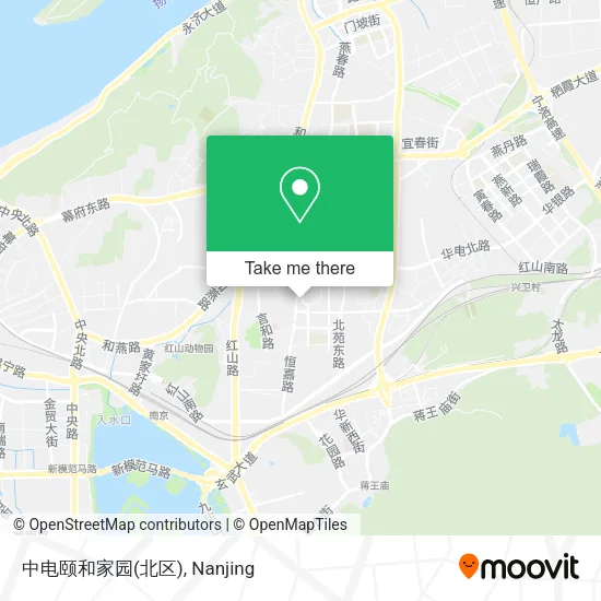 中电颐和家园(北区) map
