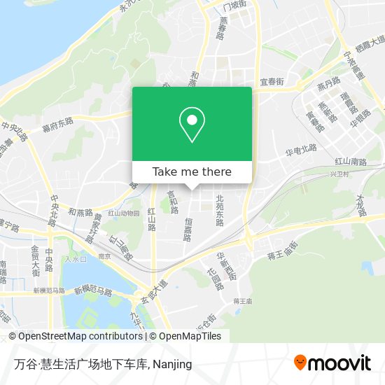 万谷·慧生活广场地下车库 map