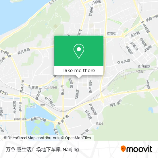 万谷·慧生活广场地下车库 map