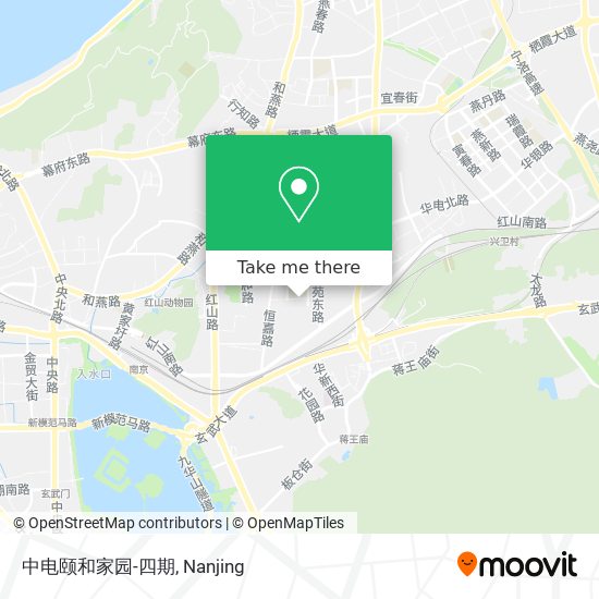 中电颐和家园-四期 map