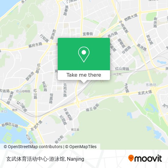 玄武体育活动中心-游泳馆 map