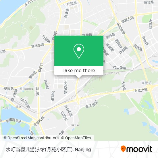 水叮当婴儿游泳馆(月苑小区店) map