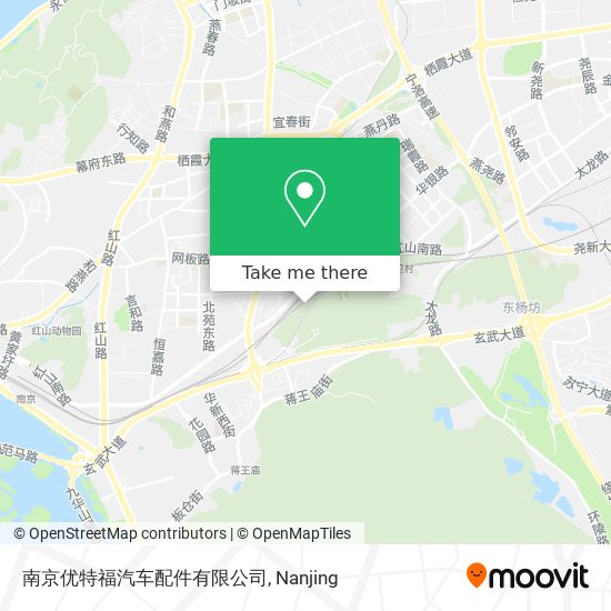 南京优特福汽车配件有限公司 map