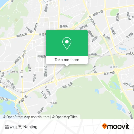 墨香山庄 map