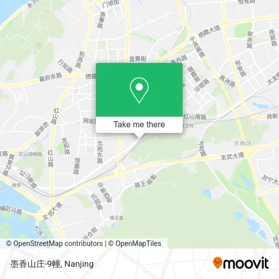 墨香山庄-9幢 map
