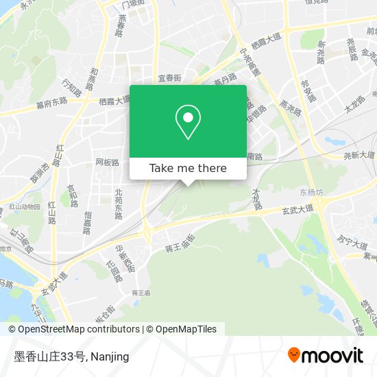 墨香山庄33号 map